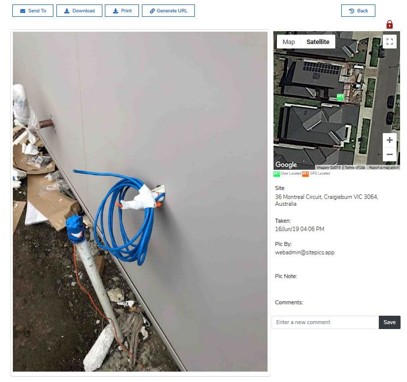 Sitepics web feed