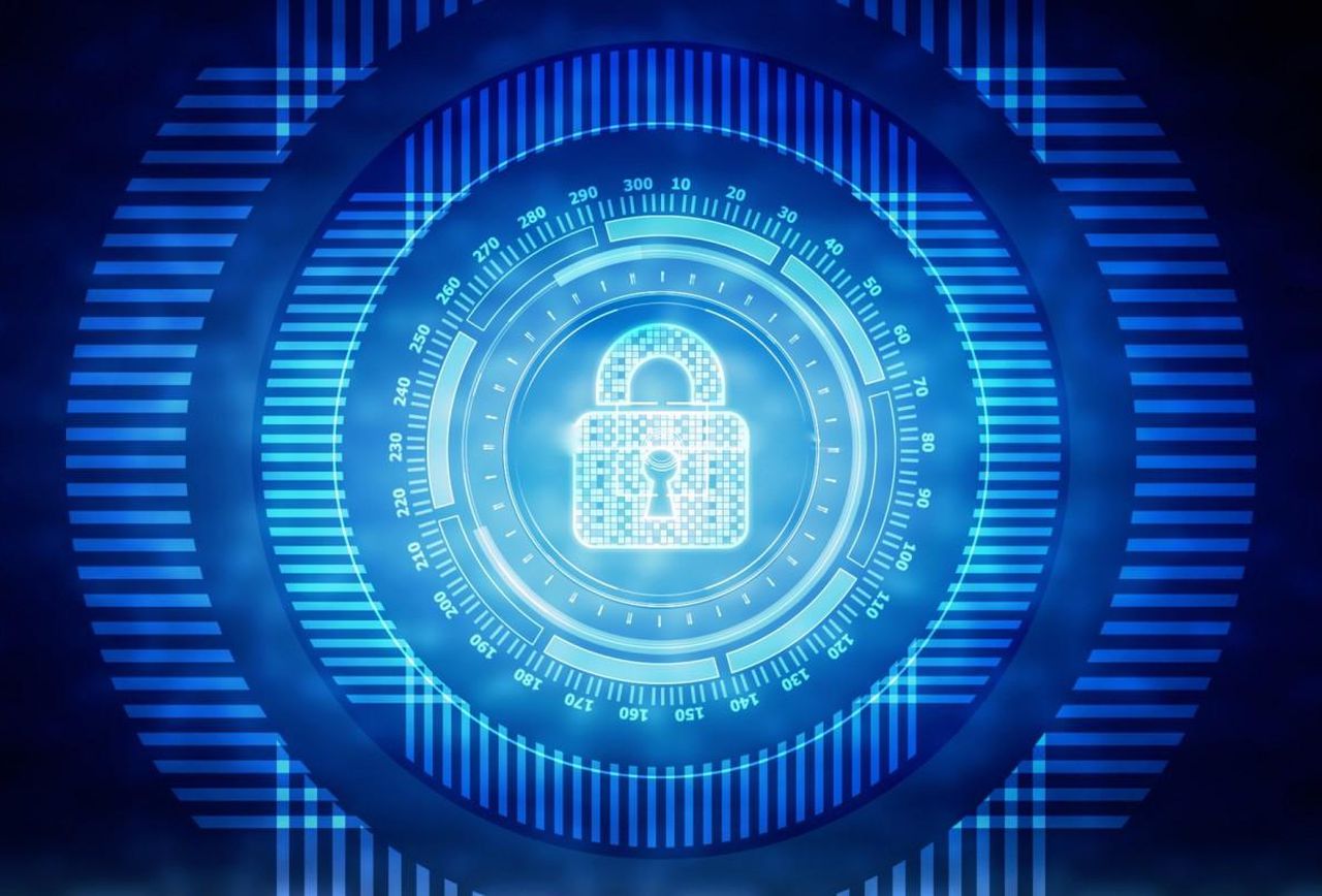 Secure data illustration